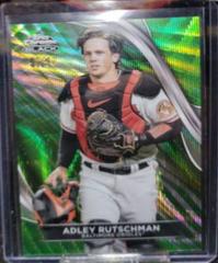 Adley Rutschman [Green Wave Refractor] #4 Baseball Cards 2024 Topps Chrome Black Prices