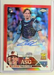 Adley Rutschman [Red] #AC-AR Baseball Cards 2023 Topps Chrome Update Autographs Prices