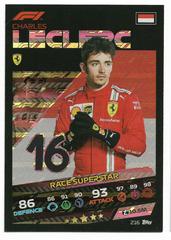 Charles Leclerc #216 Racing Cards 2021 Topps Turbo Attax Formula 1 Prices