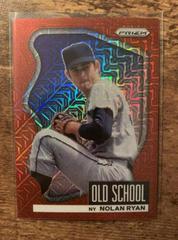Nolan Ryan [Red Mojo Prizm] #OS-1 Baseball Cards 2022 Panini Prizm Old School Prices
