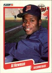 Al Newman #382 Baseball Cards 1990 Fleer Prices