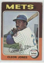 Cleon Jones Baseball Cards 1975 Topps Prices