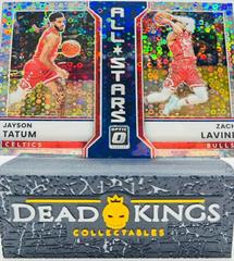 Jayson Tatum, Zach LaVine [Holo Fast Break] Basketball Cards 2022 Panini Donruss Optic All Stars Prices