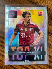 Thomas Muller Soccer Cards 2021 Topps Chrome Bundesliga Top XI Prices