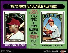 1972 MVP's [Rich Allen, Johnny Bench] #210 Baseball Cards 1975 Topps Prices