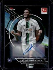 Nathan Ngoumou [Blue] Soccer Cards 2022 Topps Finest Bundesliga Prices