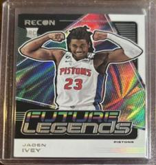 Jaden Ivey #1 Basketball Cards 2022 Panini Recon Future Legends Prices