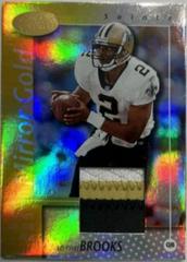 Aaron Brooks [Mirror Gold Jersey] #55 Football Cards 2002 Leaf Certified Prices