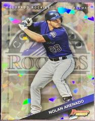 Nolan Arenado [Atomic Refractor] #96 Baseball Cards 2015 Bowman's Best Prices