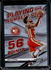 Trae Young Basketball Cards 2021 Panini Contenders Optic Playing the Numbers Game Prices