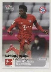 Alphonso Davies #152 Soccer Cards 2019 Topps Now Bundesliga Prices