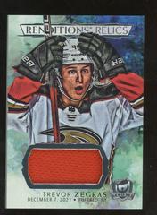 Trevor Zegras Hockey Cards 2021 Upper Deck The Cup Rendition Relics Jersey Prices