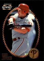 Gregg Jefferies Baseball Cards 1996 Summit Prices
