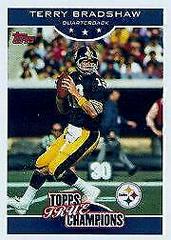 Terry Bradshaw #14 Football Cards 2006 Topps True Champions Prices