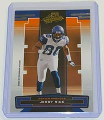 Jerry Rice [Retail] #130 Football Cards 2005 Playoff Absolute Memorabilia Prices