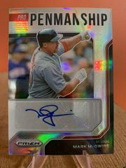 Mark McGwire Baseball Cards 2022 Panini Prizm Pro Penmanship Autographs Prices