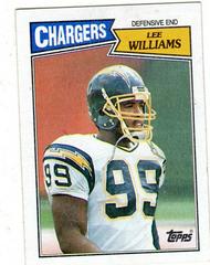 Lee Williams Football Cards 1987 Topps Prices