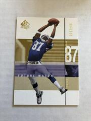 Reggie Wayne [Gold] #105 Football Cards 2001 SP Authentic Prices