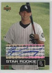 Ryan Sweeney [Autograph] #P52 Baseball Cards 2003 Upper Deck Prospect Premieres Prices