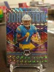 Quentin Johnston [Purple] #I-10 Football Cards 2023 Panini Mosaic Introductions Prices