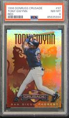 Tony Gwynn [Red] #97 Baseball Cards 1998 Donruss Crusade Prices