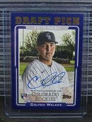 Colton Welker [Purple] Baseball Cards 2022 Topps Archives 2005 Draft Picks Autographs Prices