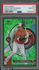 Adley Rutschman [Green Speckle] #22 Baseball Cards 2023 Topps Finest Prices