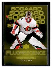 Mads Sogaard [Gold] #F-14 Hockey Cards 2022 Upper Deck Fluorescence Prices