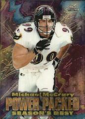 Michael McCrary Football Cards 1999 Topps Chrome Season's Best Prices