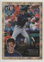 Christian Yelich [Bronze] #AA13 Baseball Cards 2019 Panini Donruss Action All Stars Prices