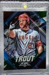 Mike Trout [Onyx] #81 Baseball Cards 2022 Topps Fire Prices