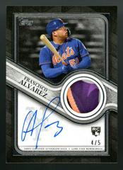 Francisco Alvarez [Platinum] #TRAP2-FRA Baseball Cards 2023 Topps Update Reverence Autograph Patch Prices
