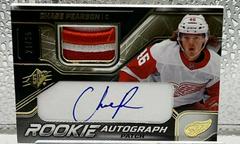 Chase Pearson [Patch] #CE Hockey Cards 2022 SPx Rookie Autographs Prices
