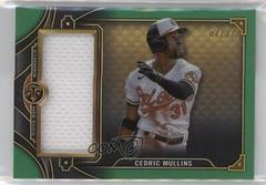 Cedric Mullins [Emerald] Baseball Cards 2022 Topps Triple Threads Single Jumbo Relics Prices