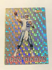 Troy Aikman [Circular Prism] #1 Football Cards 1993 Pacific Prism Insert Prices