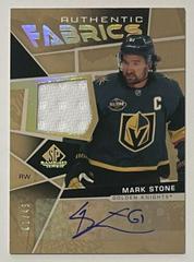 Mark Stone [Autograph] #AF-MS Hockey Cards 2021 SP Game Used Authentic Fabrics Prices