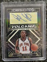 Jamal Crawford [Yellow] Basketball Cards 2021 Panini Obsidian Volcanic Signatures Prices