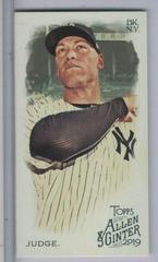 Aaron Judge [Mini A & G Back] #200 Baseball Cards 2019 Topps Allen & Ginter Prices