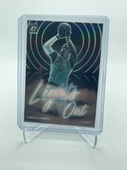 LeBron James [Holo] Basketball Cards 2022 Panini Donruss Optic Lights Out Prices