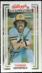 Gorman Thomas Baseball Cards 1983 Kellogg's Prices