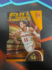 Trae Young [Orange Die Cut] #5 Basketball Cards 2022 Panini Donruss Elite Full Throttle Prices