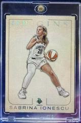 Sabrina Ionescu #1 Basketball Cards 2023 Panini Origins WNBA Blank Slate Prices