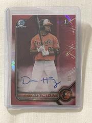 Darell Hernaiz [Red] #BSPA-DHZ Baseball Cards 2022 Bowman Chrome Sapphire Autographs Prices