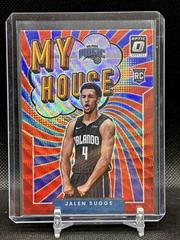 Jalen Suggs [Red Wave] #20 Basketball Cards 2021 Panini Donruss Optic My House Prices