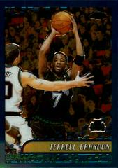 Terrell Brandon Basketball Cards 2001 Topps Chrome Prices