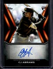 CJ Abrams #TJA-CA Baseball Cards 2022 Topps Japan Edition Autograph Prices