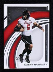Patrick Mahomes II #1 Football Cards 2022 Panini Immaculate Collegiate Prices