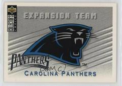 Carolina Panthers Logo [Silver] #379 Football Cards 1994 Collector's Choice Prices