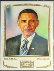 Barack Obama #205 Football Cards 2009 Topps Mayo Prices