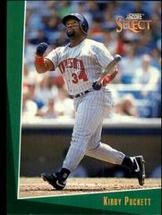 Kirby Puckett #4 Baseball Cards 1993 Score Select Prices